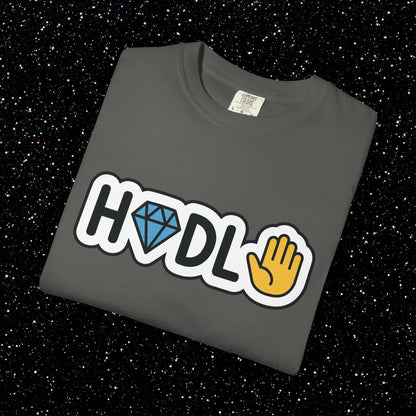 HODL Crypto Diamond Emoji T-Shirt