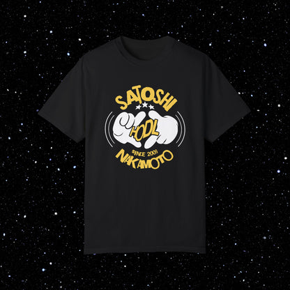 Satoshi Nakamoto - Diamond Hands Comfort Colors Tee Shirt