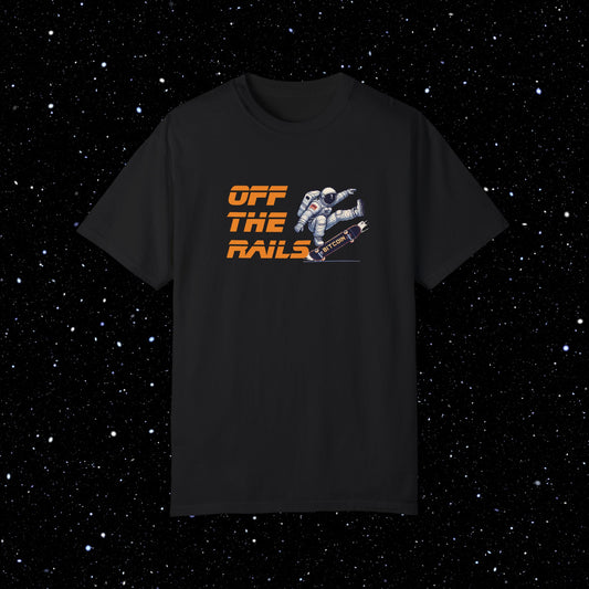 Off The Rails Bitcoin Comfort Colors Tee Shirt