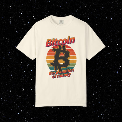 Bitcoin Sunset Evolution Tee