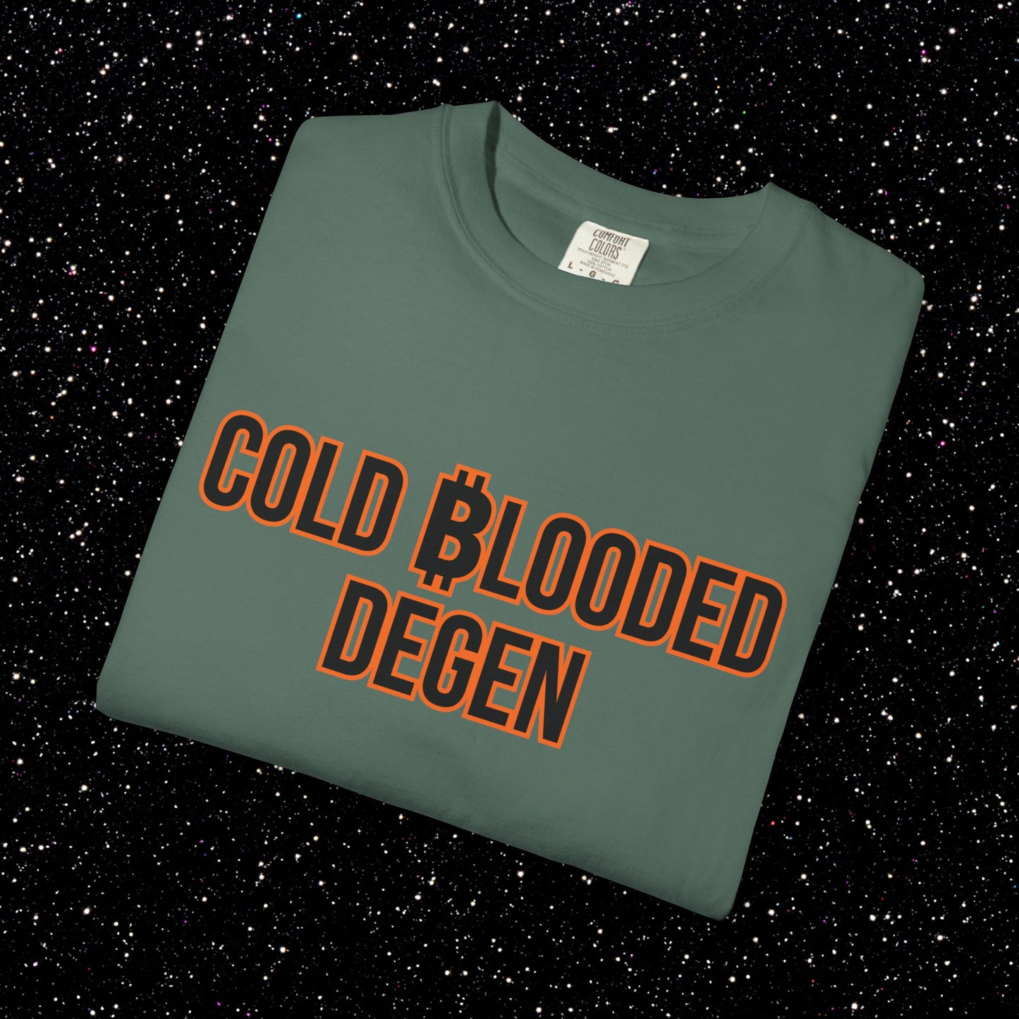 Cold Blooded Degen Bitcoin Tee