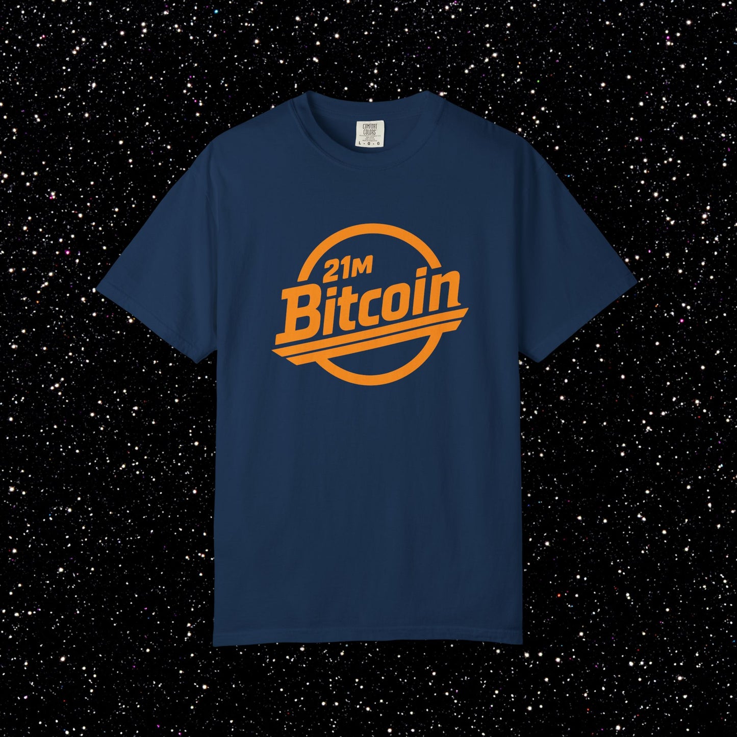 21M Bitcoin Retro Badge Tee