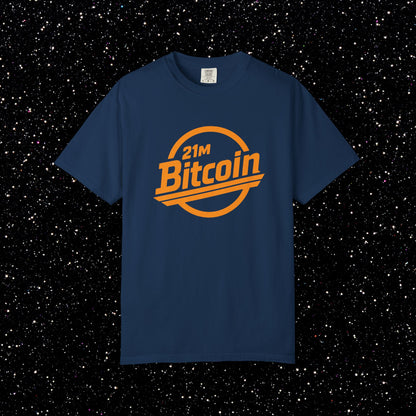 21M Bitcoin Retro Badge Tee