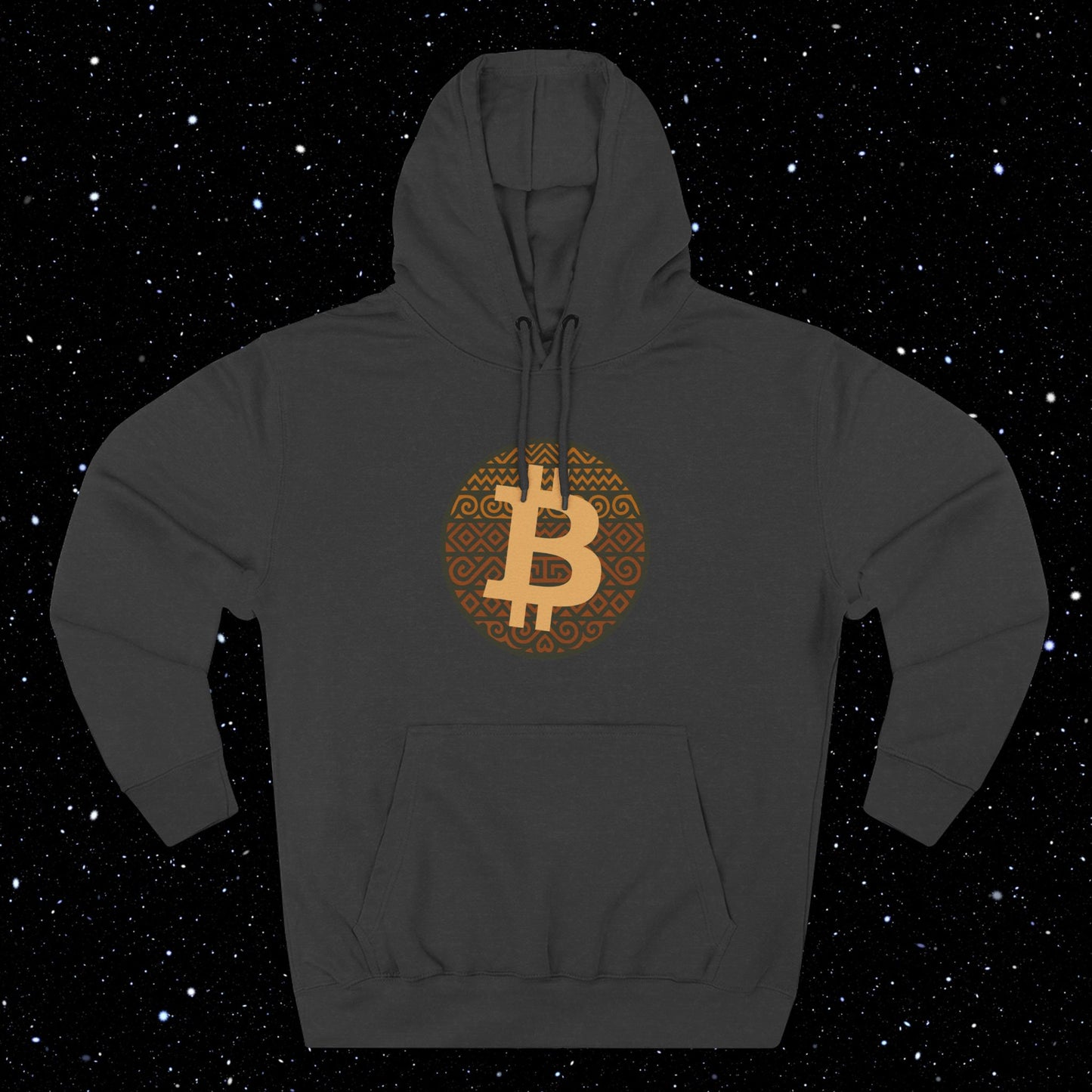Bitcoin Tribal Logo Hoodie