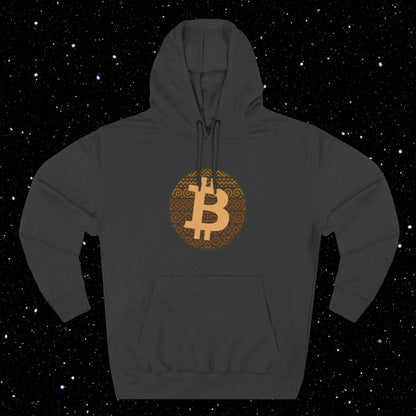 Bitcoin Tribal Logo Hoodie