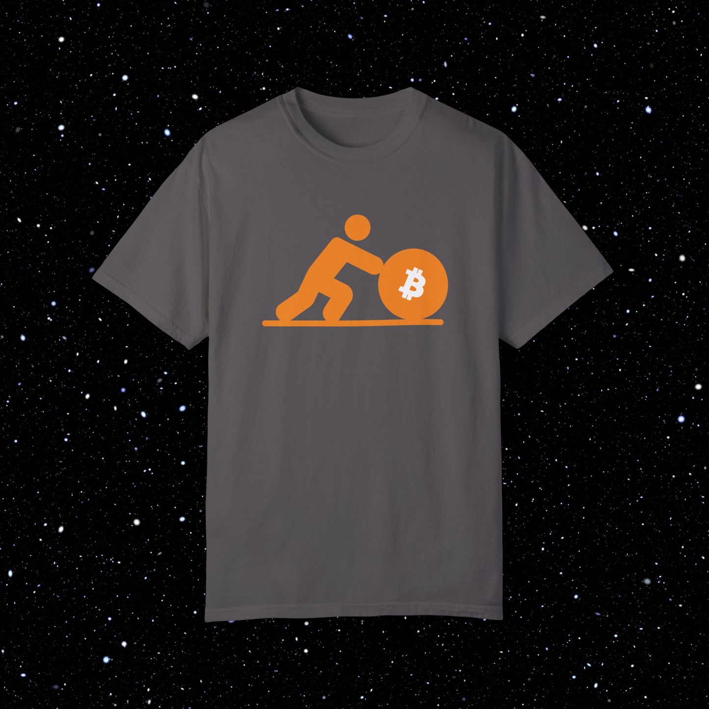 Pushin' B - Bitcoin Comfort Colors Graphic Tee