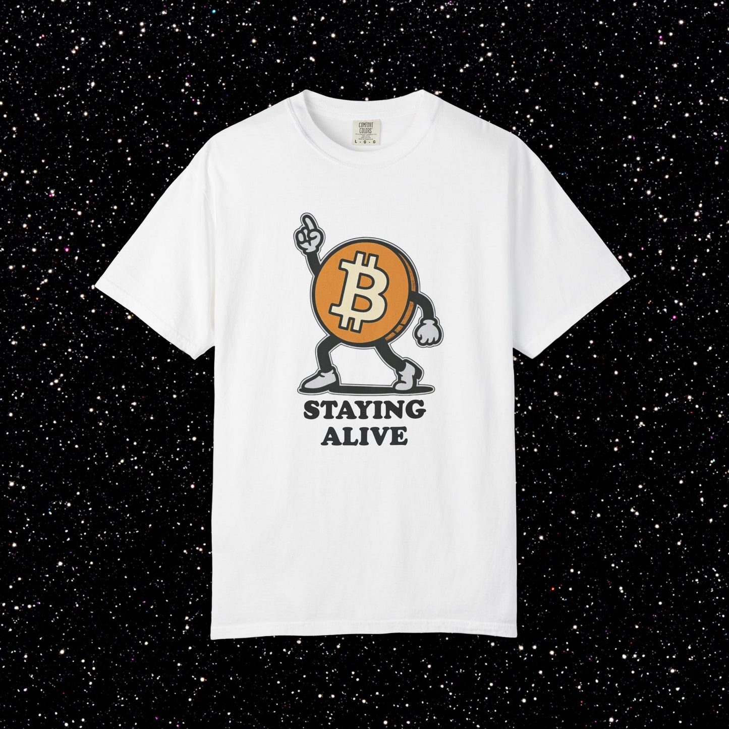 Bitcoin Staying Alive T-Shirt