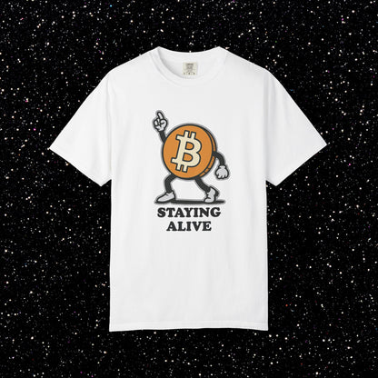 Bitcoin Staying Alive T-Shirt
