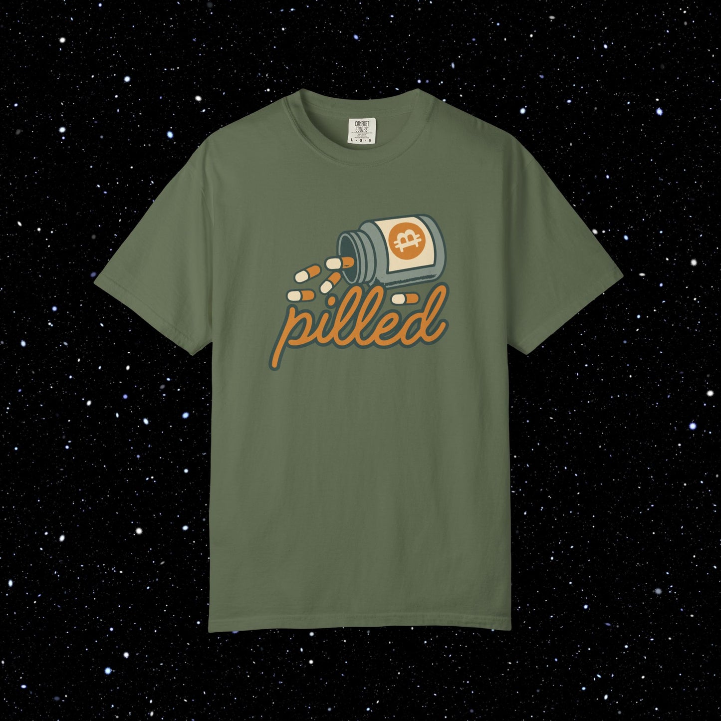 Orange Pilled Bitcoin Tee