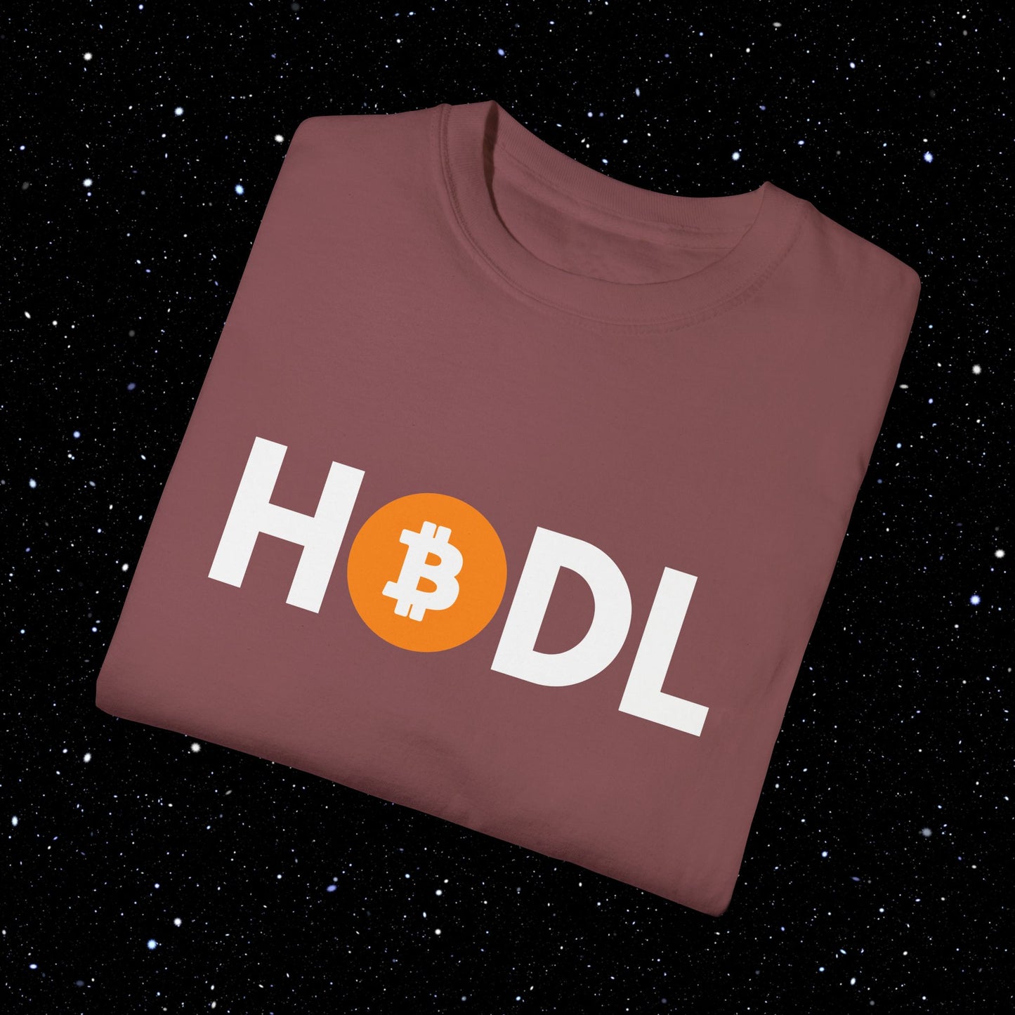 HODL Comfort Colors Bitcoin Tee Shirt