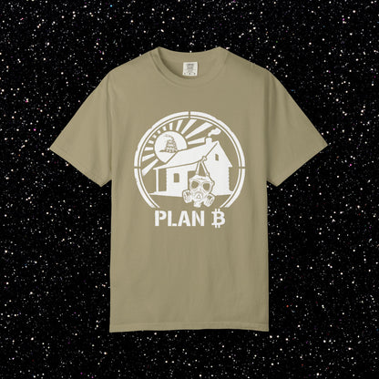 PLAN ₿ Shirt | Bitcoin Plan B Survival Graphic Tee