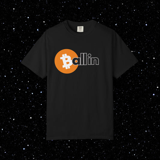 All In Bitcoin Comfort Colors Tee