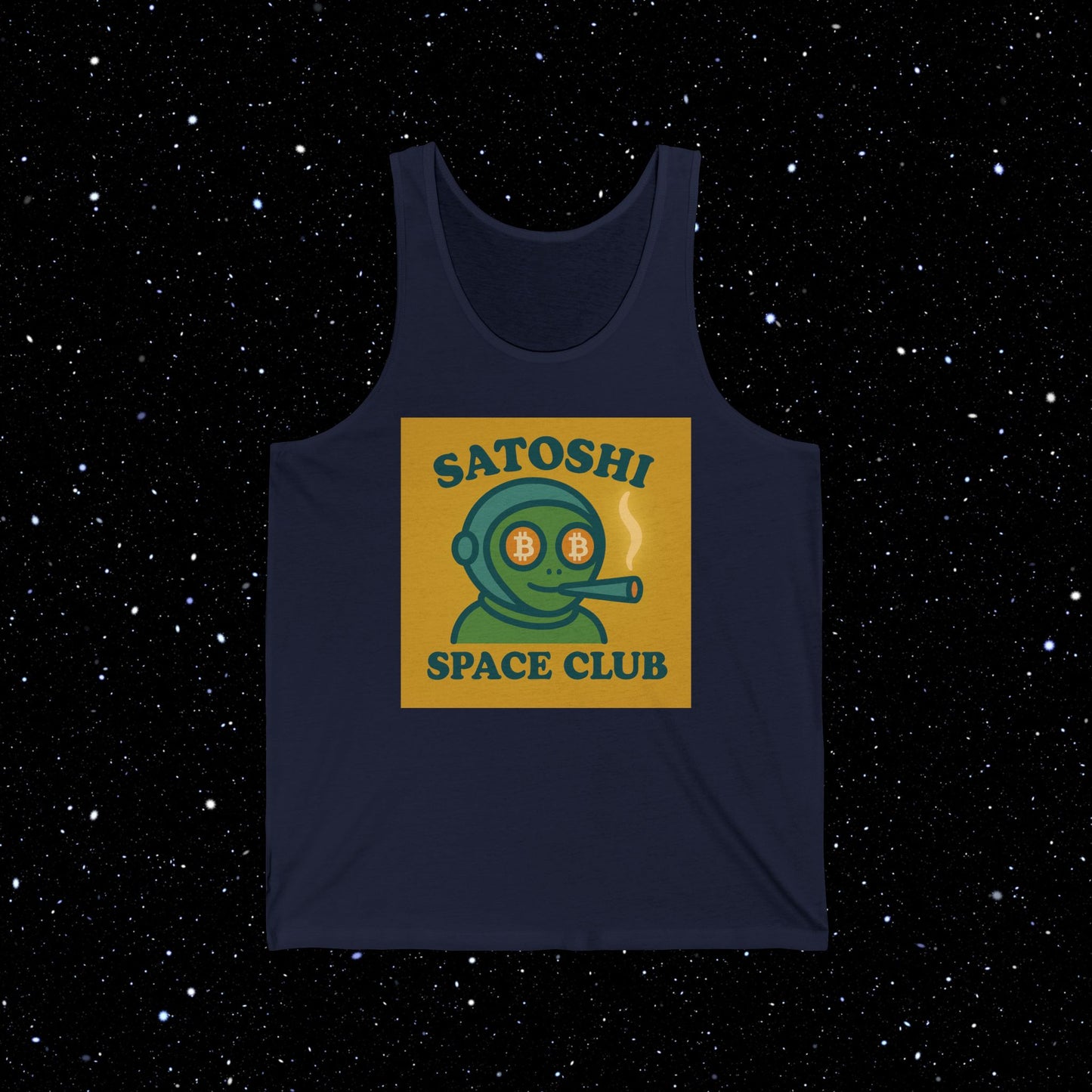 Satoshi Space Club High On Bitcoin Tank