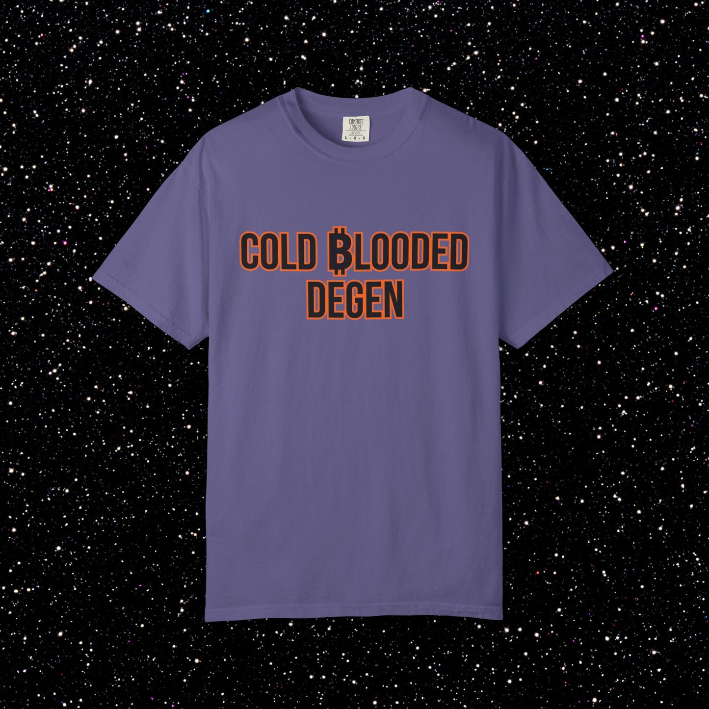 Cold Blooded Degen Bitcoin Tee