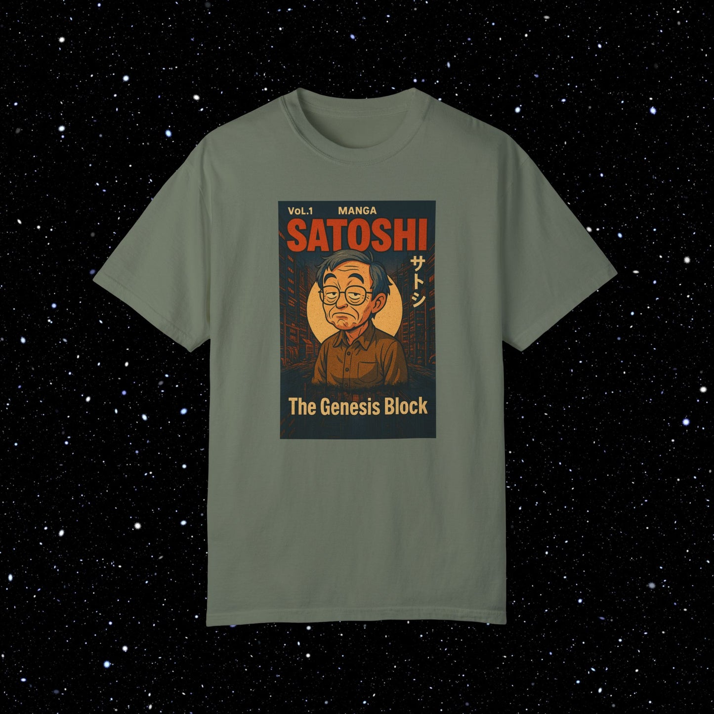 Satoshi Vol 1 - Comfort Colors Tee Shirt