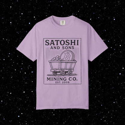 Satoshi and Sons Line Art Tee