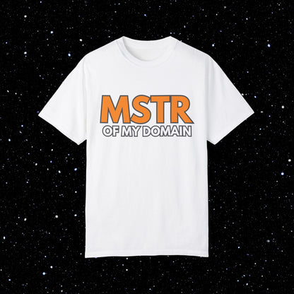 MSTR of My Domain - Bitcoin Tee Shirt