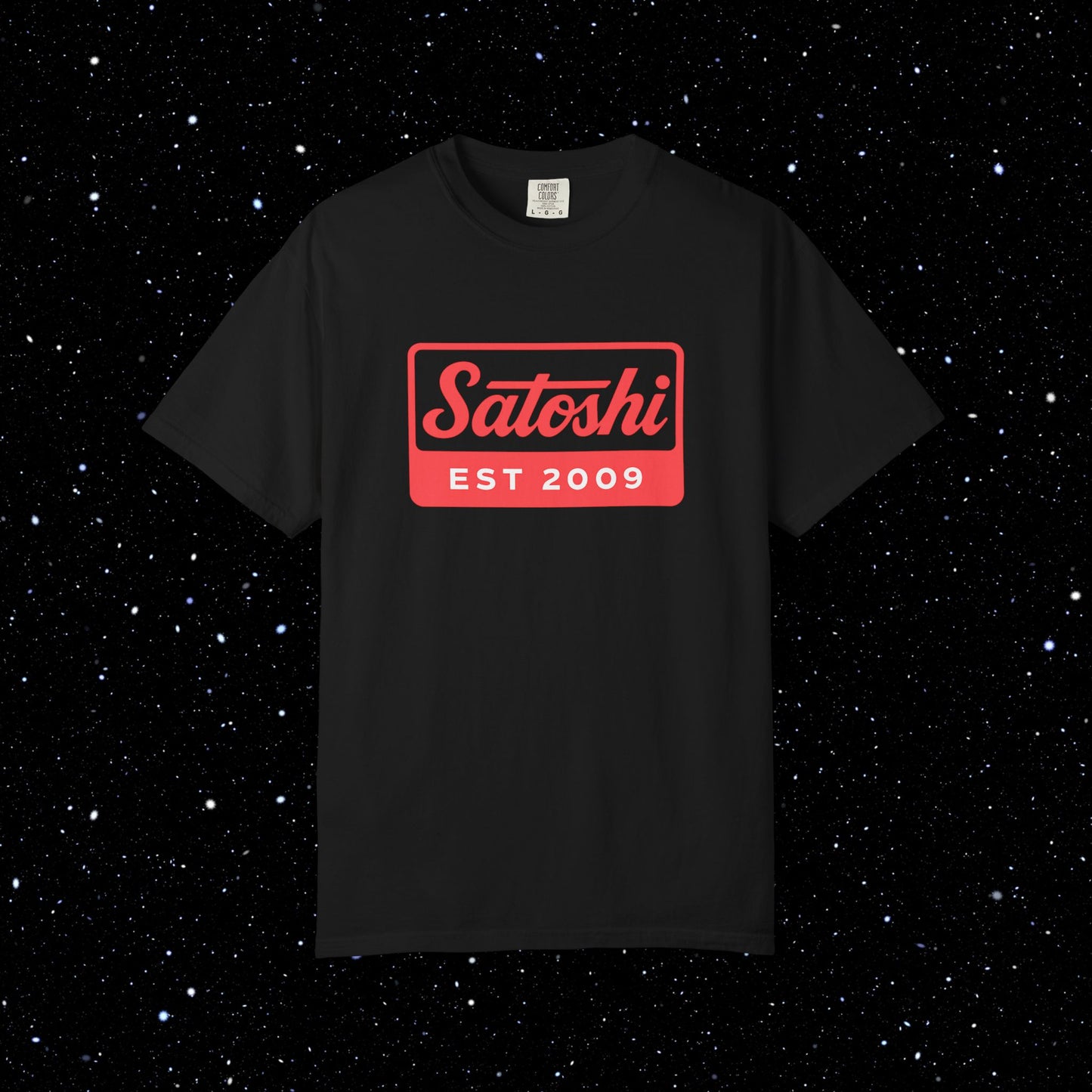 Satoshi Established 2009 Tee
