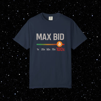 Max Bid Bitcoin Tee
