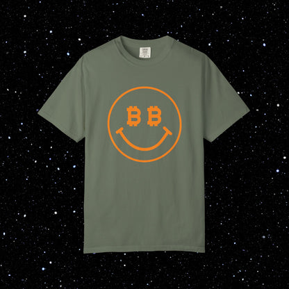 Be Happy Bitcoin Comfort Colors Tee