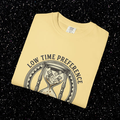 Bitcoin Low Time Preference Hour Glass Tee
