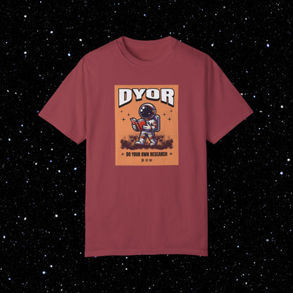 Do Your Own Research - Bitcoin Comfort Colors Tee Shirt