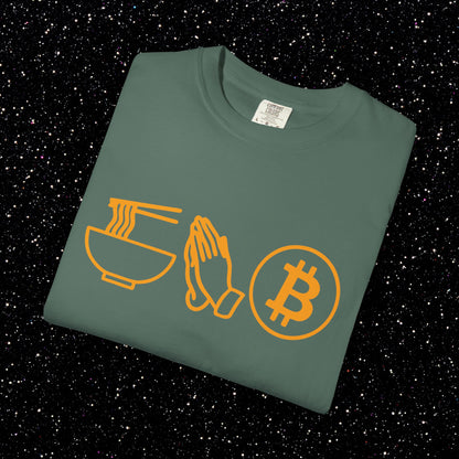 Eat Pray Bitcoin Tee