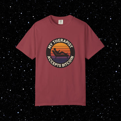 My Therapist Accepts Bitcoin Tee