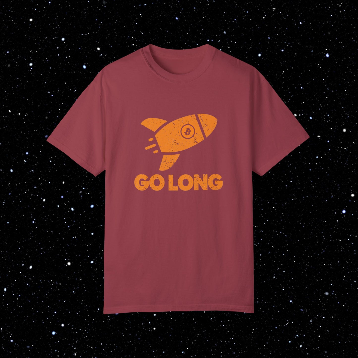 Go Long Bitcoin Comfort Colors Tee Shirt