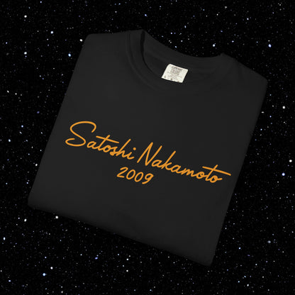 Satoshi Nakamoto 2009 Tee