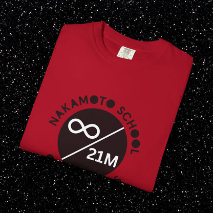 Nakamoto School of Economics ∞ / 21M Bitcoin Tee
