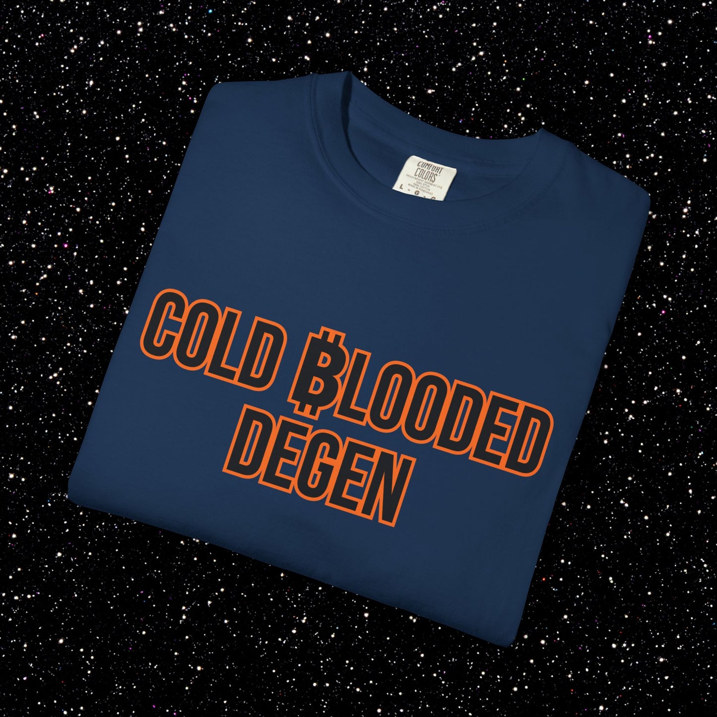Cold Blooded Degen Bitcoin Tee
