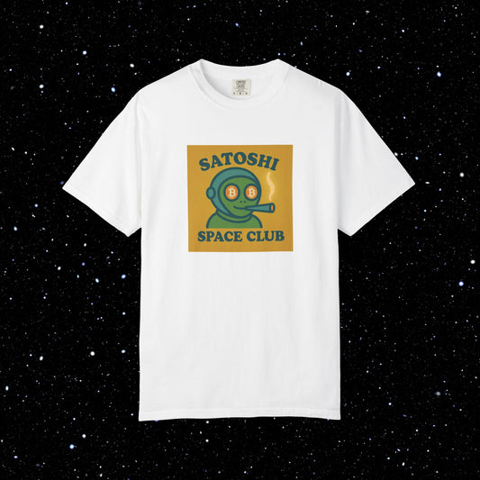 Satoshi Space Club - Lost In Space Bitcoin Tee Shirt
