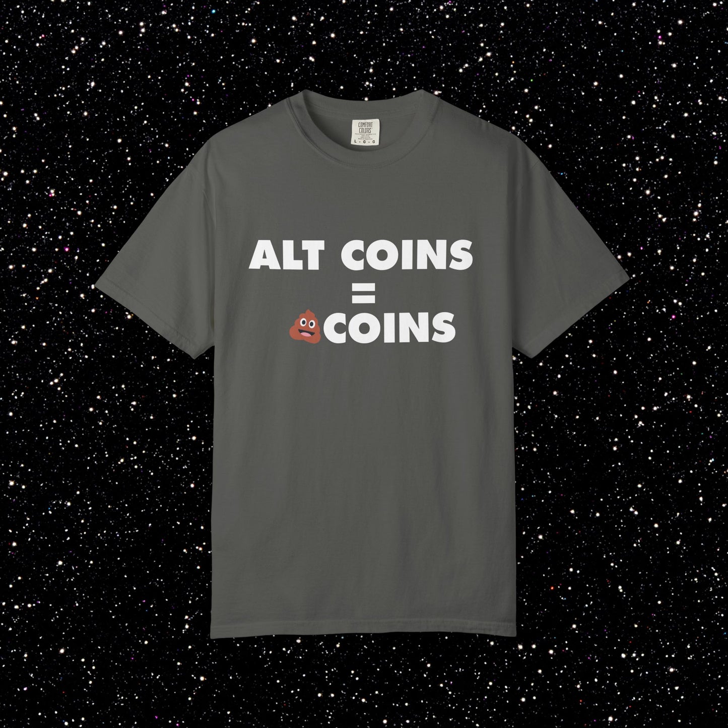 Alt Coins = 💩 Coins Tee | Bitcoin Maxi Shirt