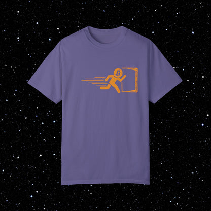 Bitcoin Exit Strategy Comfort Colors Tee Shirt