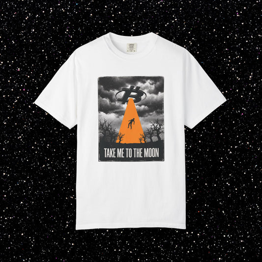 Take Me To The Moon Bitcoin UFO
