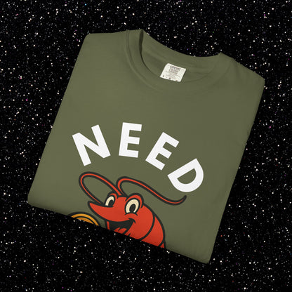 Bitcoin Shrimp Tee — "Need 0.1 BTC"