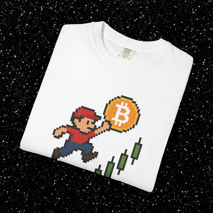 Pixel HODL Runner Tee