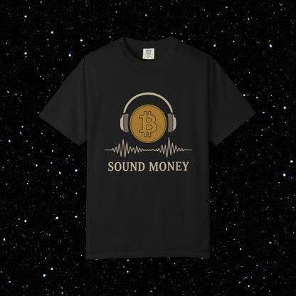Sound Money Bitcoin Headphone Tee
