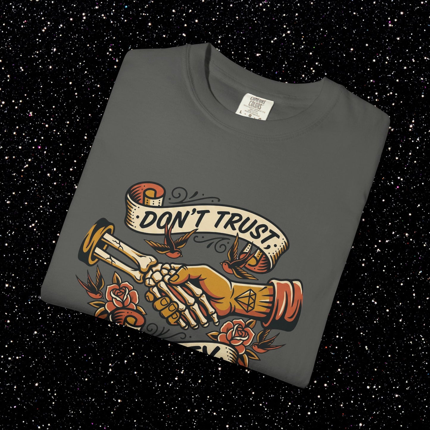 Don't Trust Verify Tattoo Shirt