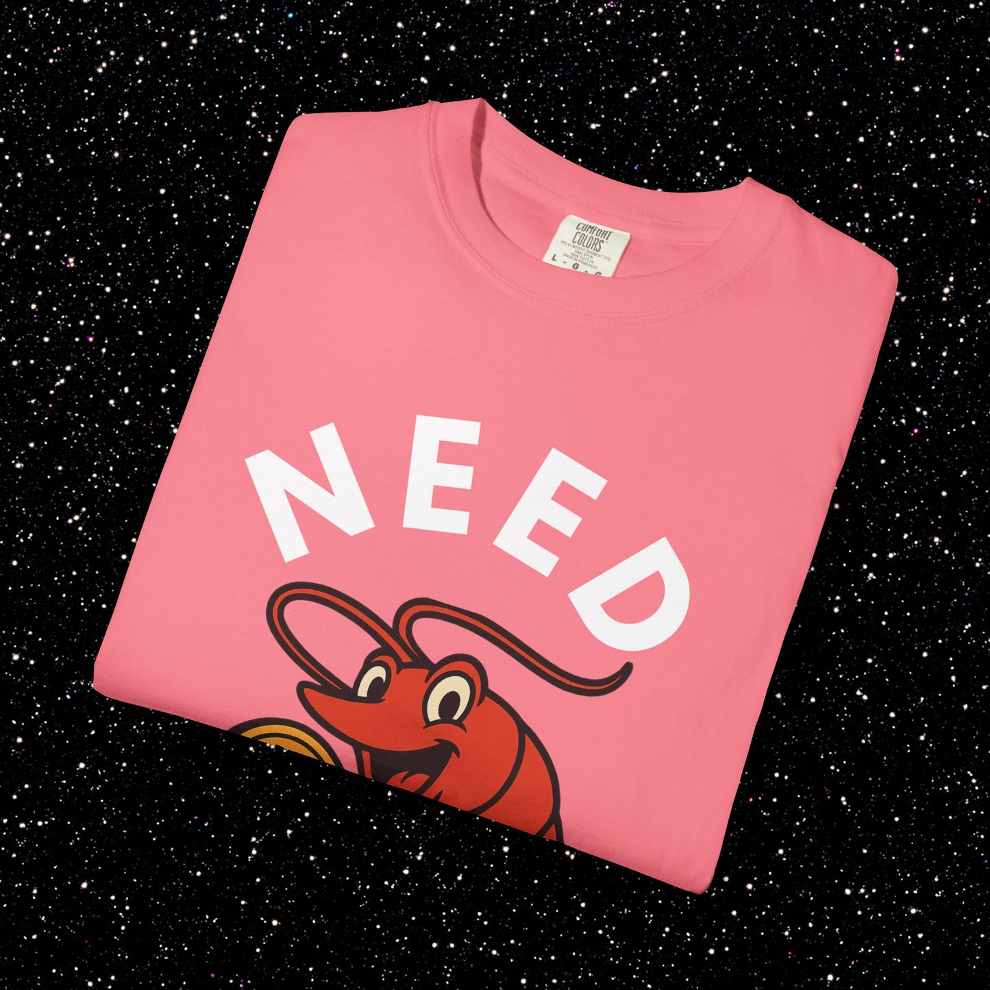 Bitcoin Shrimp Tee — "Need 0.1 BTC"