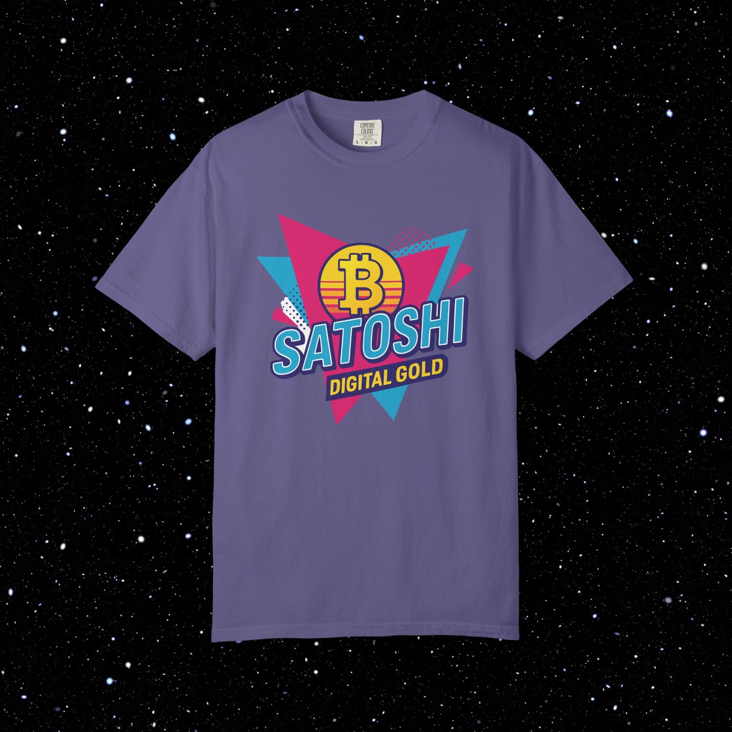 Satoshi Digital Gold 80s Tee