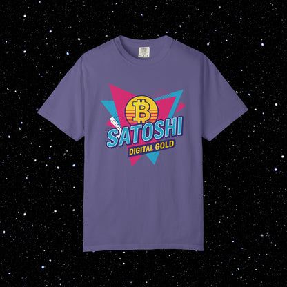 Satoshi Digital Gold 80s Tee