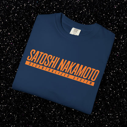 Satoshi Nakamoto – Decentralized System Tee