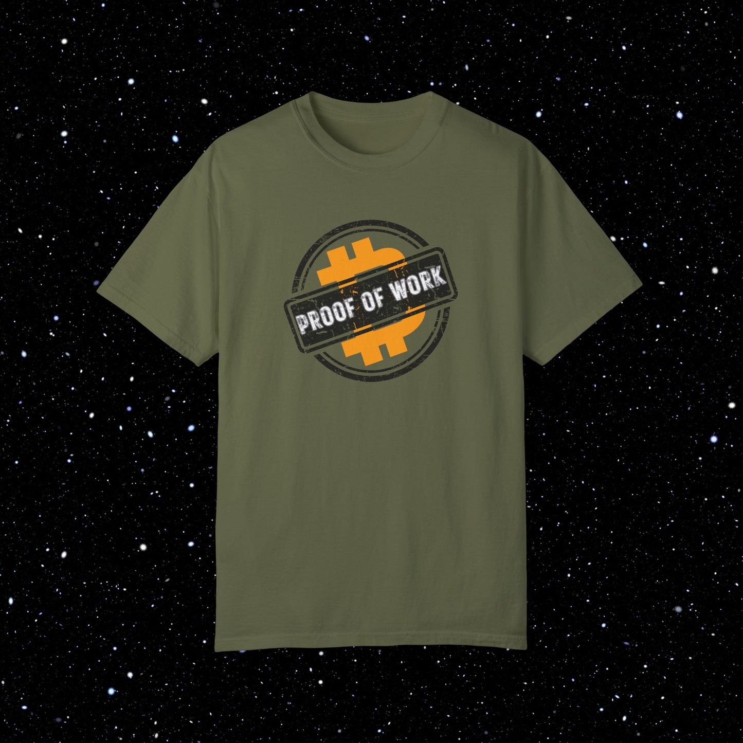 Proof Of Work - Bitcoin Comfort Colors Tee Shirt