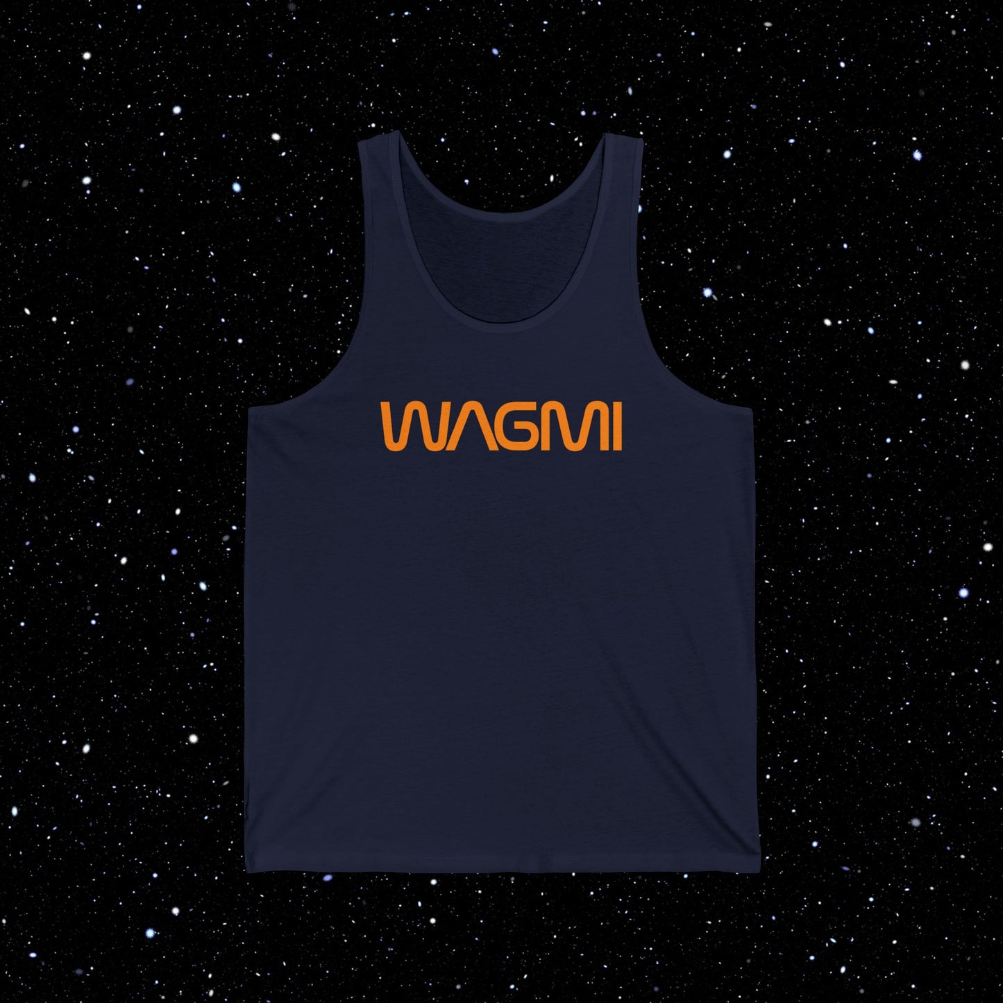 WAGMI Worm Font Tank