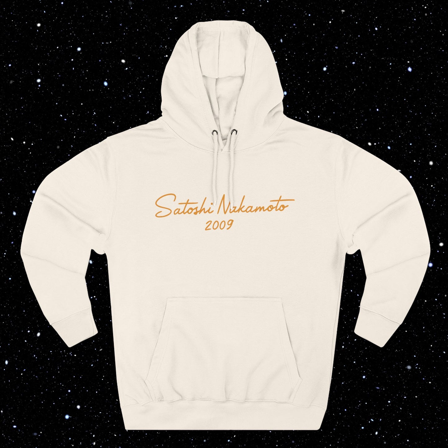 Satoshi Nakamoto 2009 Fleece Hoodie
