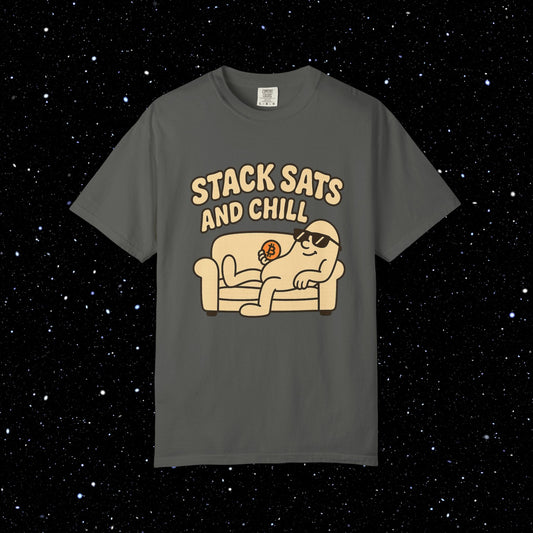 Stack Sats And Chill - Bitcoin Tee