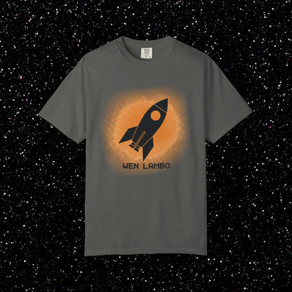 Wen Lambo Bitcoin Rocket Tee