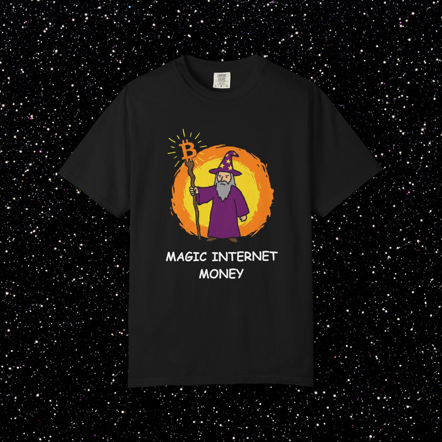 Magic Internet Money Bitcoin Wizard Tee